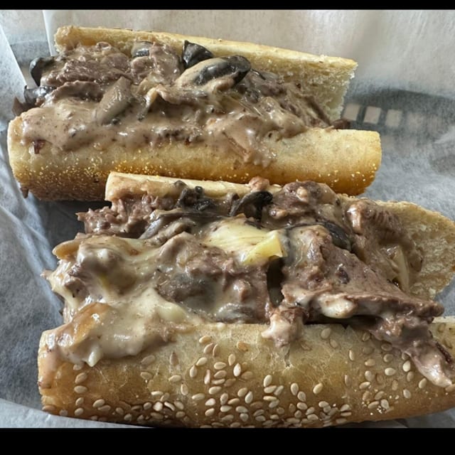 Filet Mignon Cheesesteak.