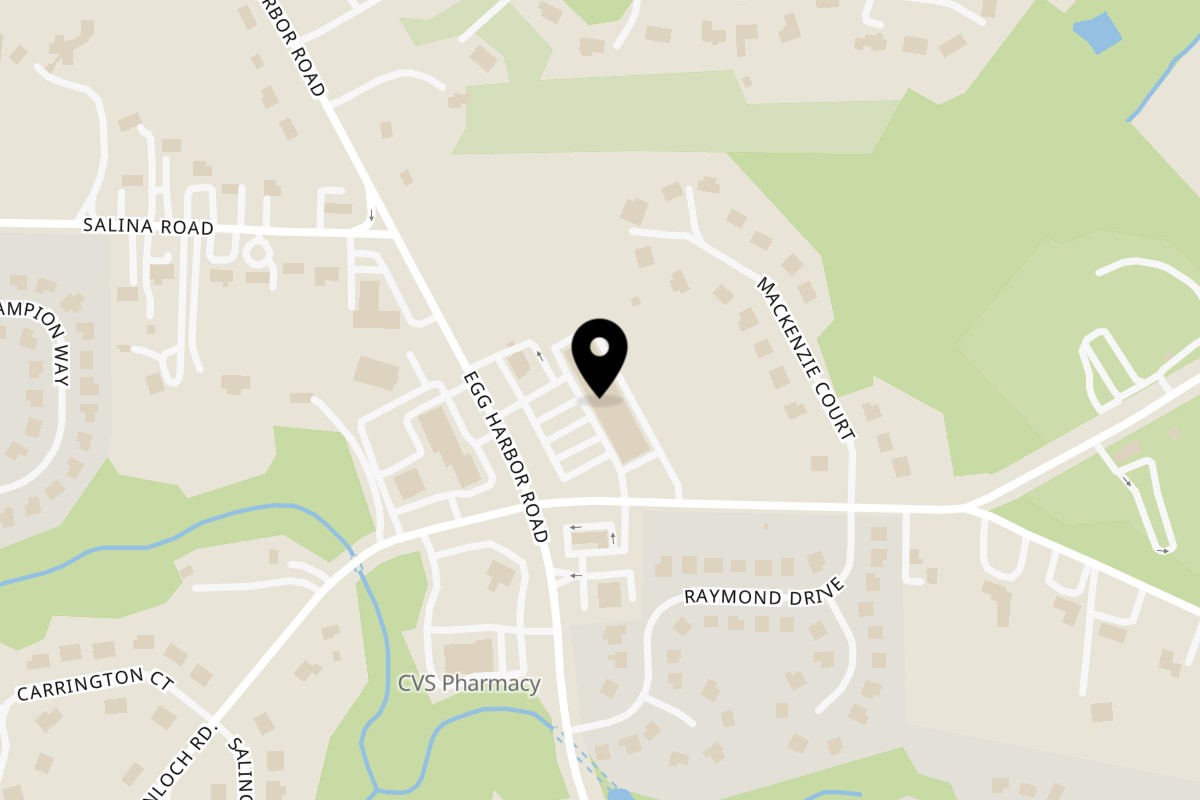 Map showing the location of Palmisano's Sandwich Shop on 288 Egg Harbor Rd Ste 11 in Sewell